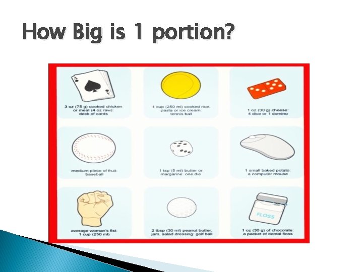 How Big is 1 portion? 