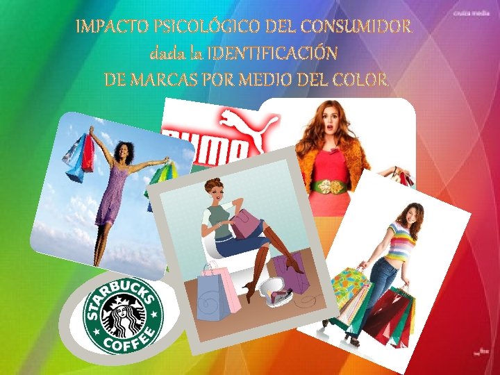 IMPACTO PSICOLÓGICO DEL CONSUMIDOR dada la IDENTIFICACIÓN DE MARCAS POR MEDIO DEL COLOR 