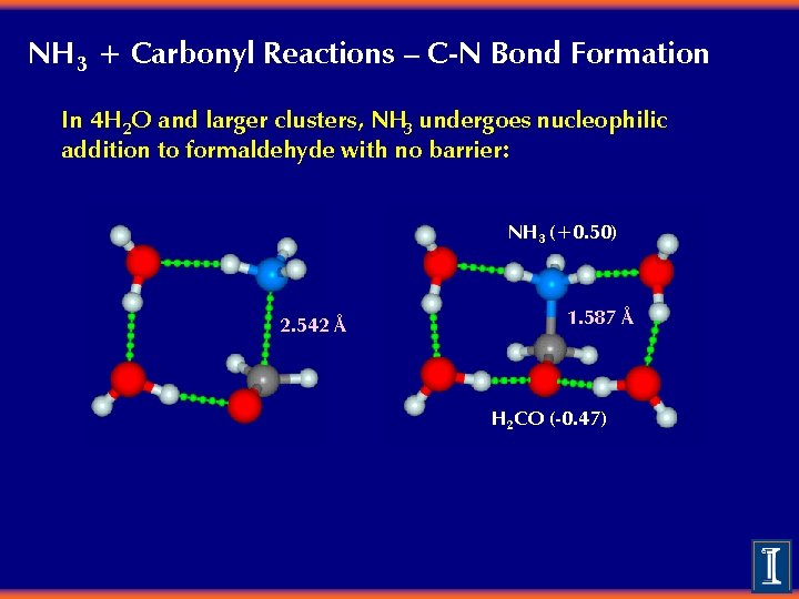 Quantum Chemical Studies Of Lowenergy Pathways To Organic