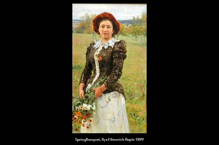 Spring. Bouquet, Ilya Efimovich Repin 1899 