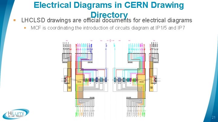 Electrical Diagrams in CERN Drawing Directory § LHCLSD drawings are official documents for electrical Electrical Diagrams in CERN Drawing Directory § LHCLSD drawings are official documents for electrical