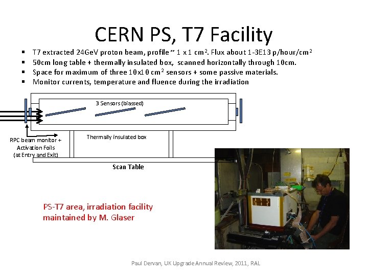 § § CERN PS, T 7 Facility T 7 extracted 24 Ge. V proton