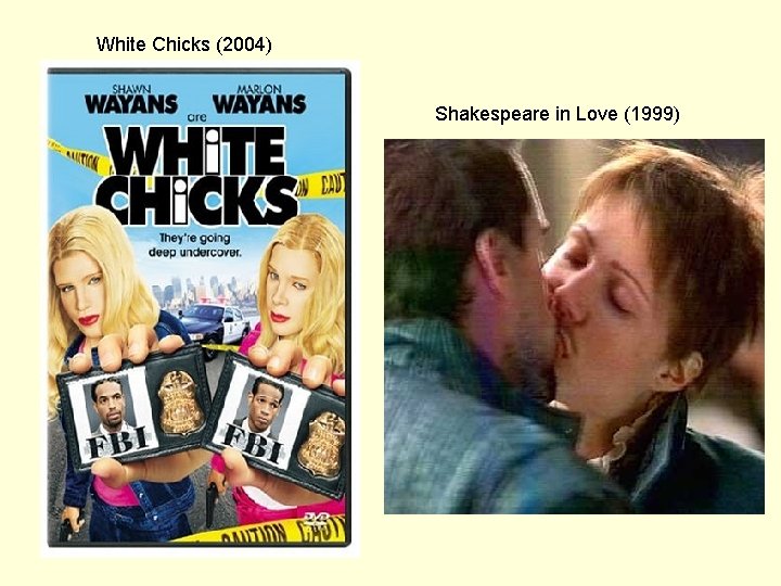White Chicks (2004) Shakespeare in Love (1999) 