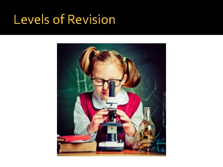 Levels of Revision 