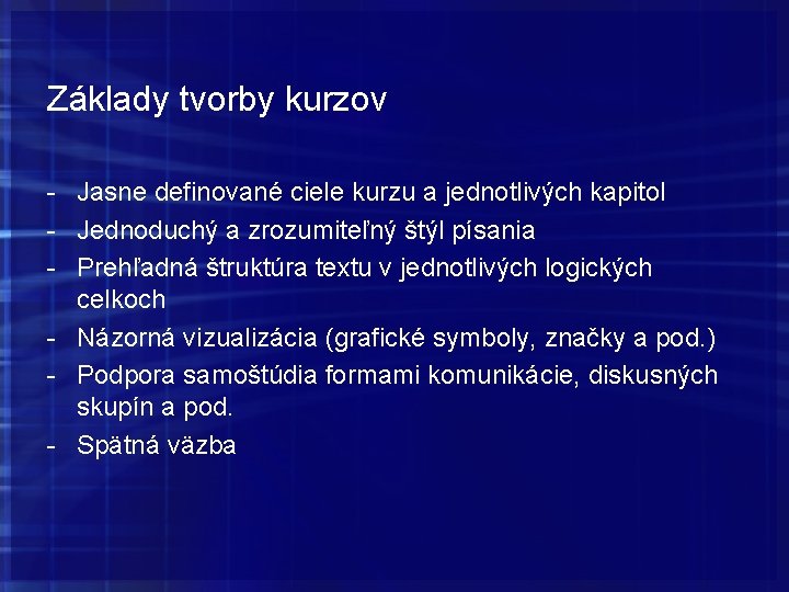 Základy tvorby kurzov - Jasne definované ciele kurzu a jednotlivých kapitol - Jednoduchý a Základy tvorby kurzov - Jasne definované ciele kurzu a jednotlivých kapitol - Jednoduchý a