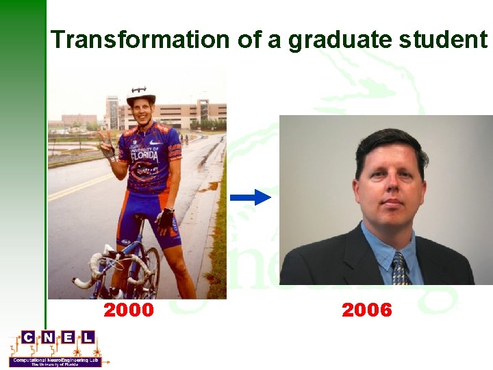 Transformation of a graduate student 2000 2006 