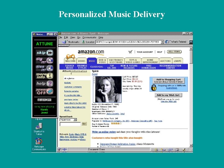 Personalized Music Delivery 