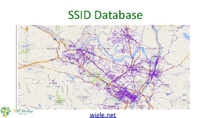SSID Database wigle. net SSID Database wigle. net