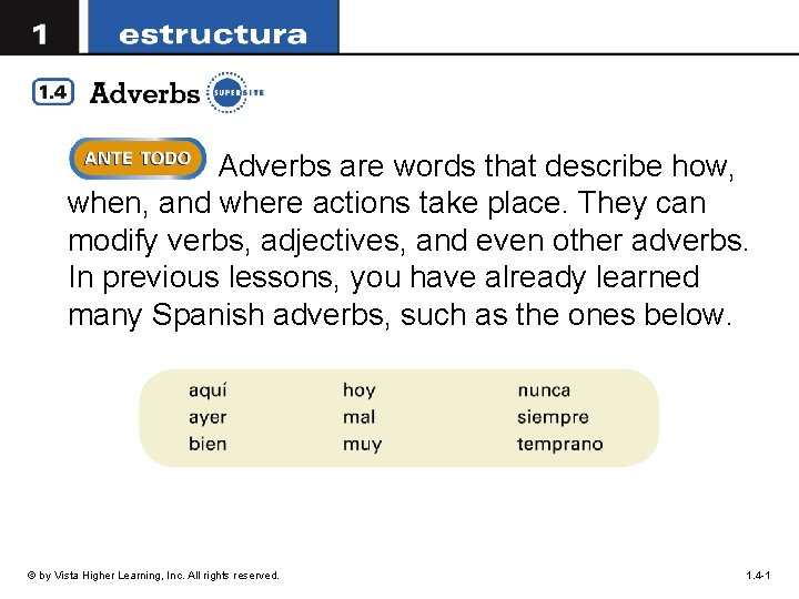 Adverbs are words that describe how, when, and where actions take place. They can