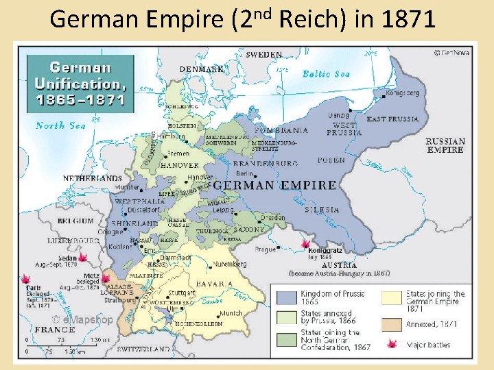 German Empire (2 nd Reich) in 1871 