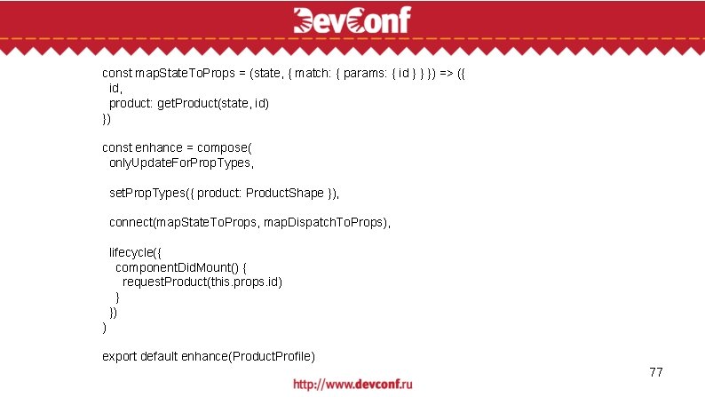 const map. State. To. Props = (state, { match: { params: { id }