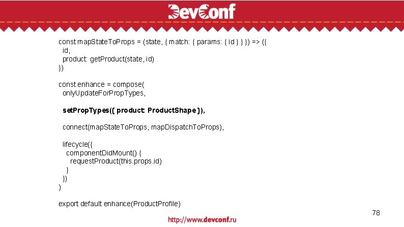 const map. State. To. Props = (state, { match: { params: { id }