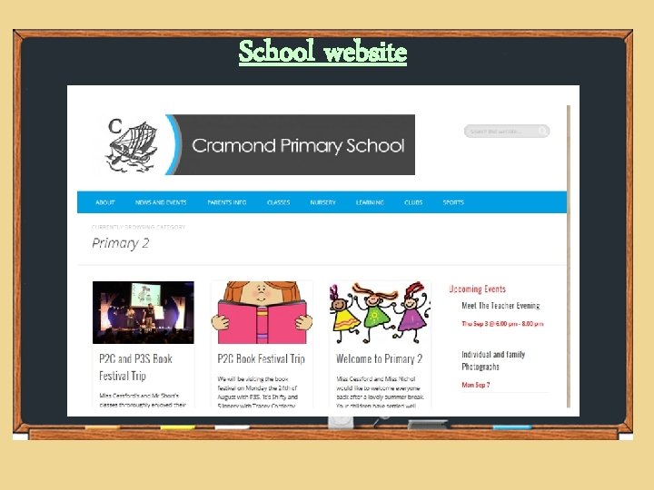 School website School website