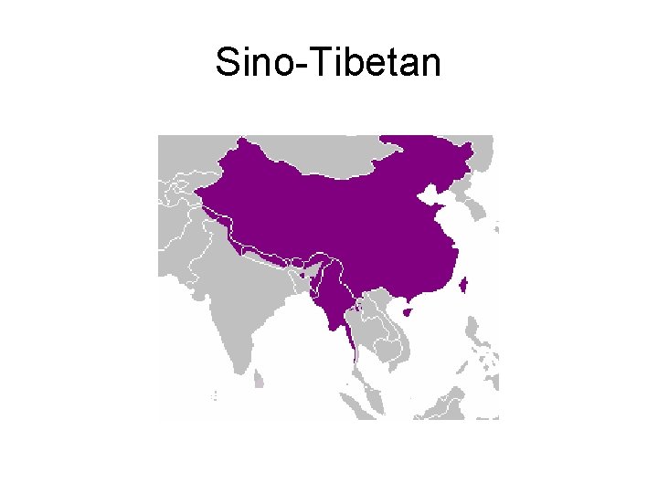 Sino-Tibetan 