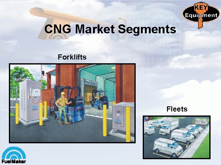 CNG Market Segments Forklifts Fleets 