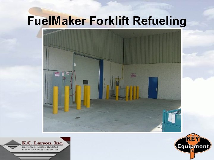 Fuel. Maker Forklift Refueling 