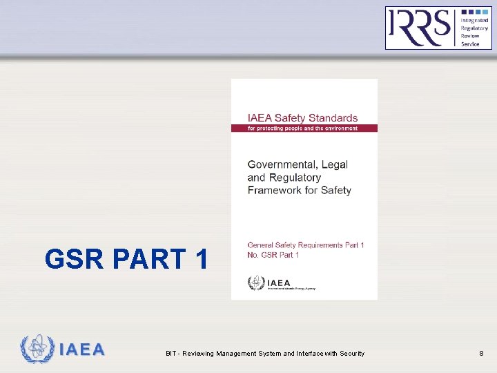 Basic Irrs Training Lecture 10 Reviewing Management System