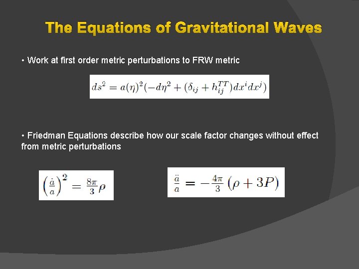 Stochastic Background Of Gravitational Waves In The Early