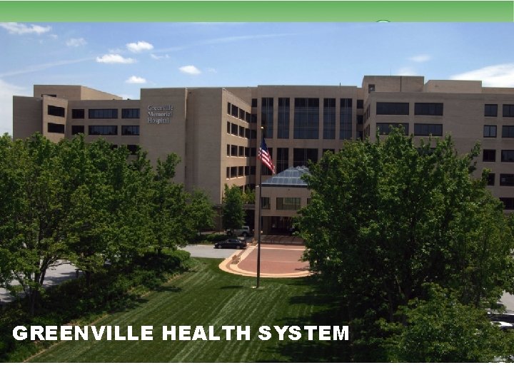GREENVILLE HEALTH SYSTEM 