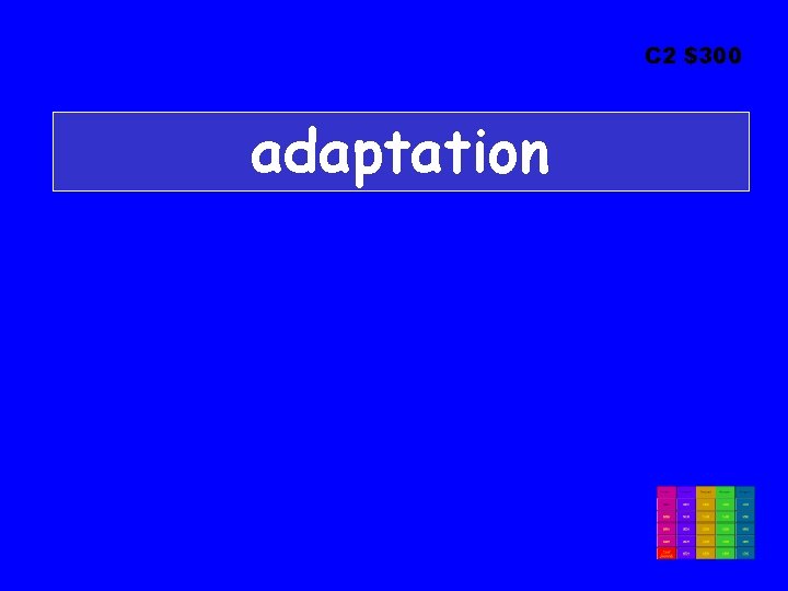 C 2 $300 adaptation 