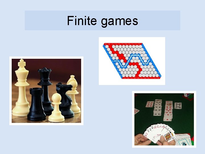 Finite games 