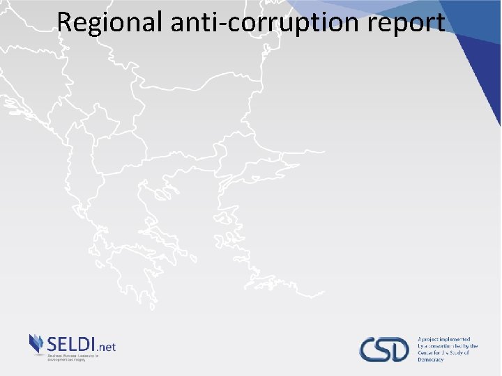 Regional anti-corruption report 