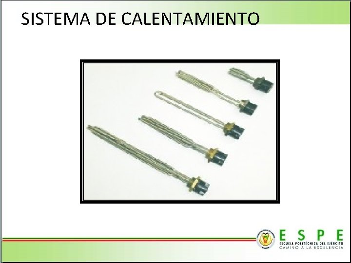 SISTEMA DE CALENTAMIENTO 