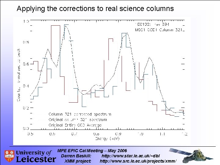 Applying the corrections to real science columns MPE EPIC Cal Meeting – May 2006