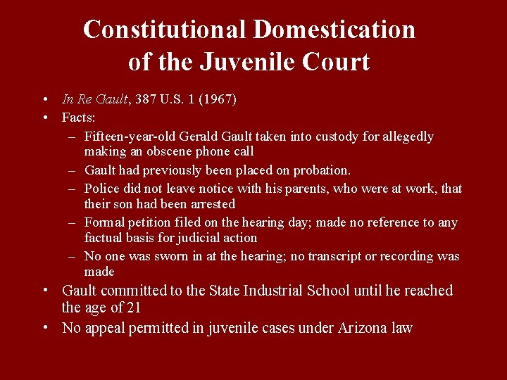 In Re Winship Ruling 2025