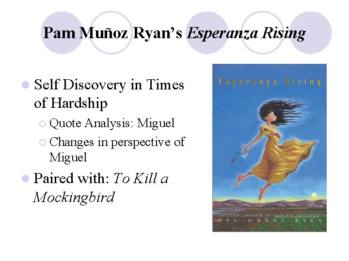 Pam Muñoz Ryan’s Esperanza Rising l Self Discovery in Times of Hardship ¡ Quote Pam Muñoz Ryan’s Esperanza Rising l Self Discovery in Times of Hardship ¡ Quote