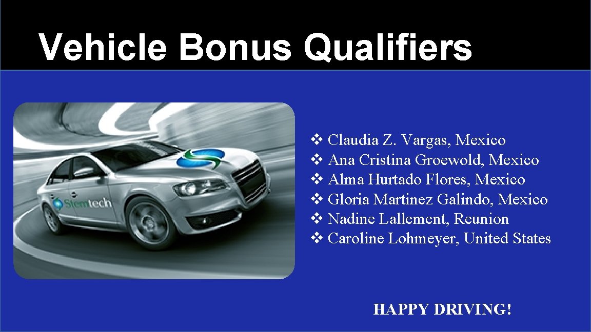 Vehicle Bonus Qualifiers v Claudia Z. Vargas, Mexico v Ana Cristina Groewold, Mexico v