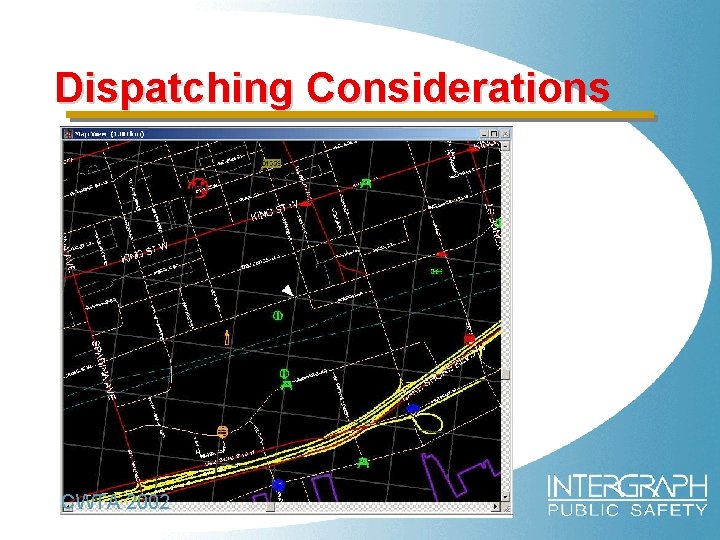 Dispatching Considerations CWTA 2002 