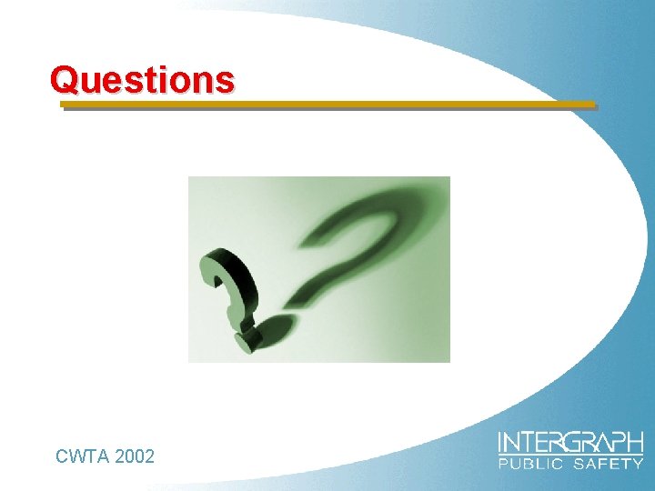 Questions CWTA 2002 