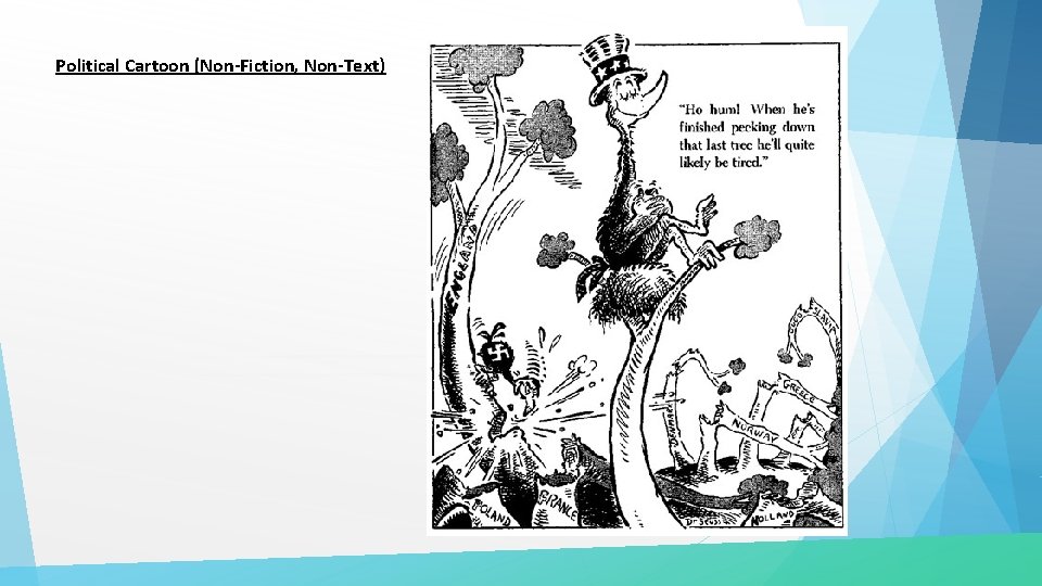 Political Cartoon (Non-Fiction, Non-Text) 