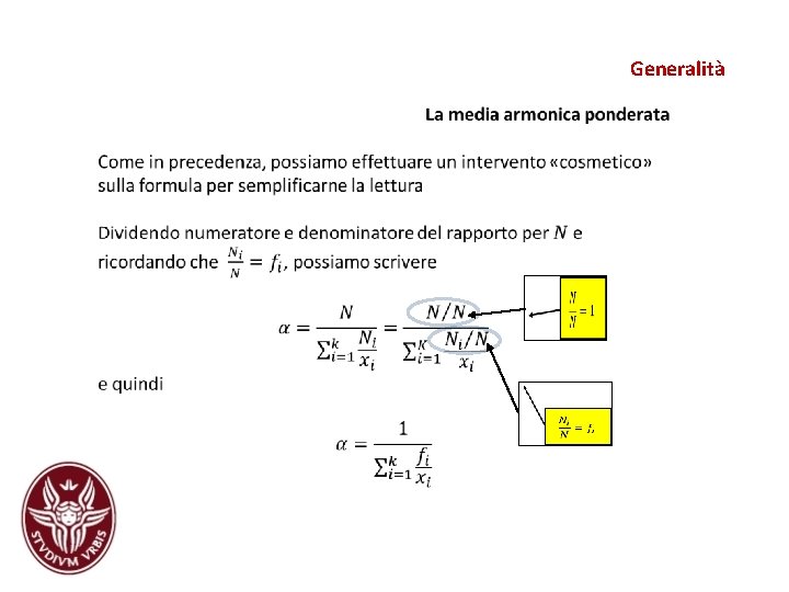 Generalità Generalità