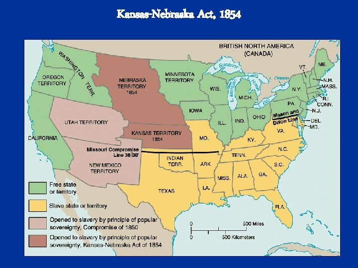 Kansas-Nebraska Act, 1854 
