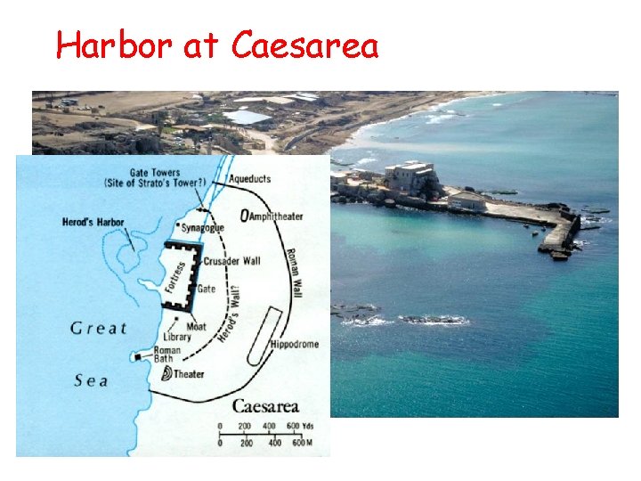 Harbor at Caesarea 