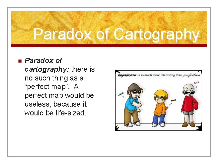 Cartography Problem The Problem of Knowledge Chapter 1 Theory of