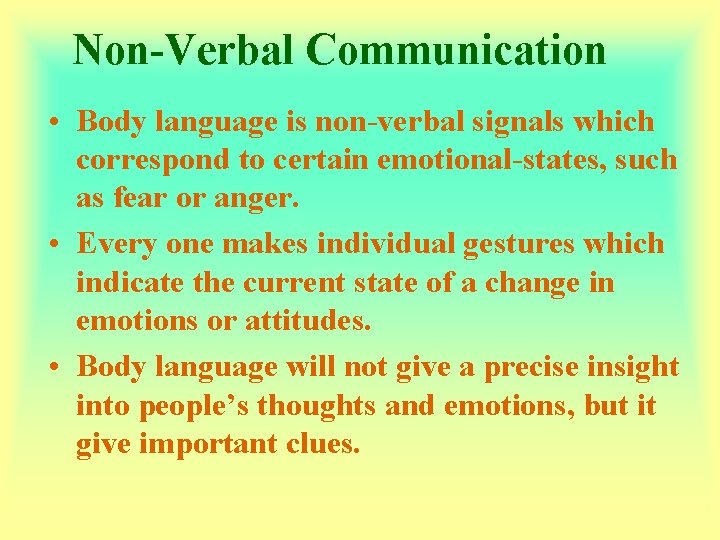 Communication The Challenge Home Truths Q Most Of