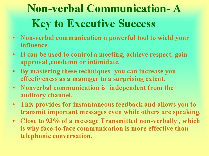 Communication The Challenge Home Truths Q Most Of