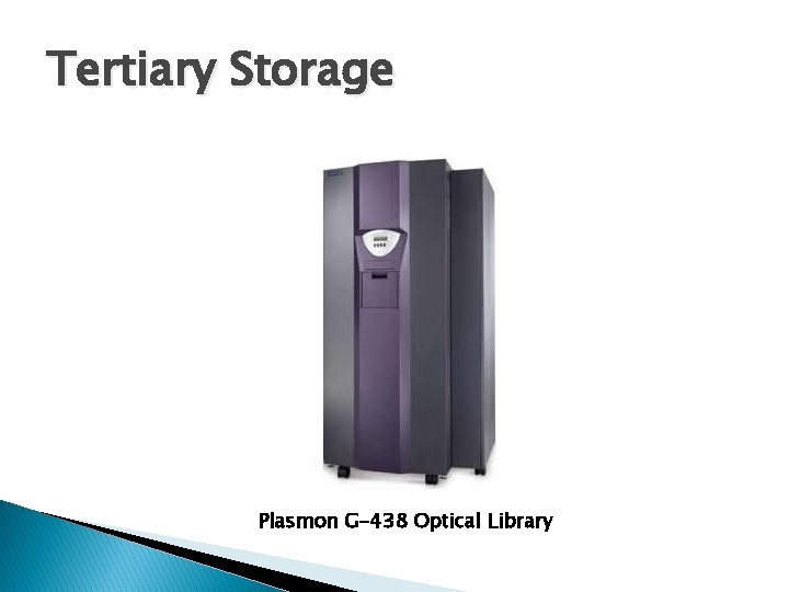 Tertiary Storage Plasmon G-438 Optical Library 