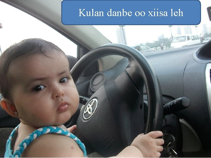 Kulan danbe oo xiisa leh 