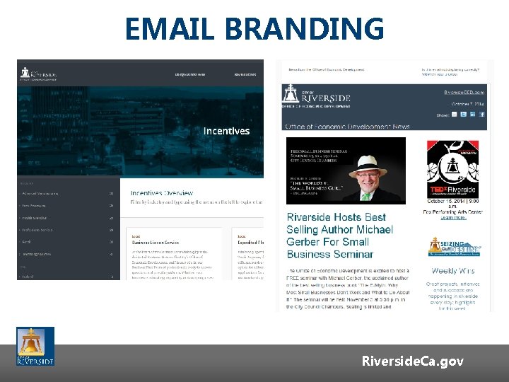 EMAIL BRANDING Riverside. Ca. gov EMAIL BRANDING Riverside. Ca. gov