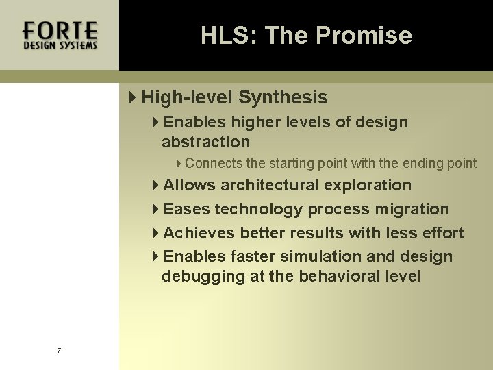 HighLevel Modeling GeneralPurpose Languages HighLevel Synthesis John ...