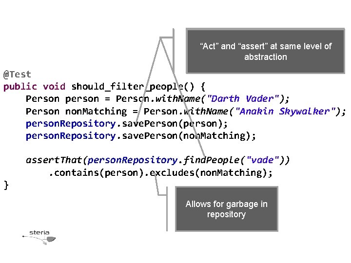 While you type! Holy crap! “Act” and “assert” at same level of Get Infinitest! While you type! Holy crap! “Act” and “assert” at same level of Get Infinitest!