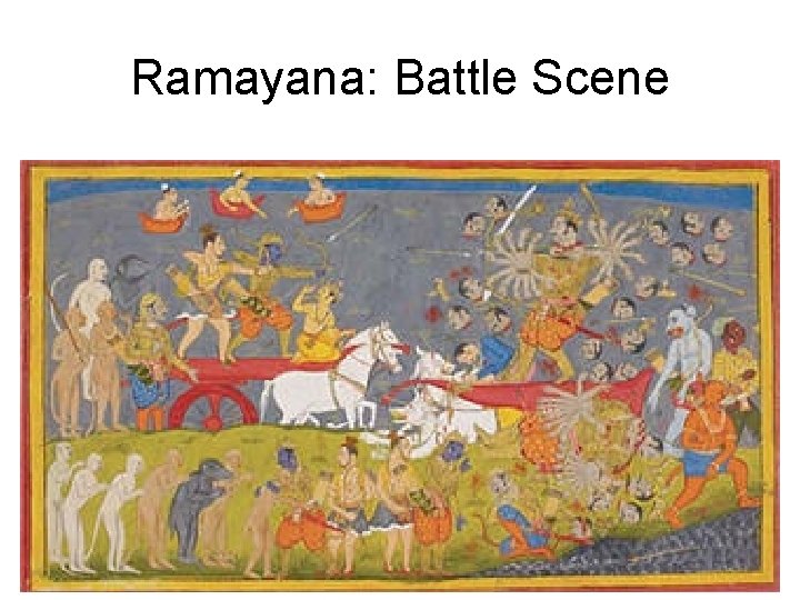 Ramayana: Battle Scene 