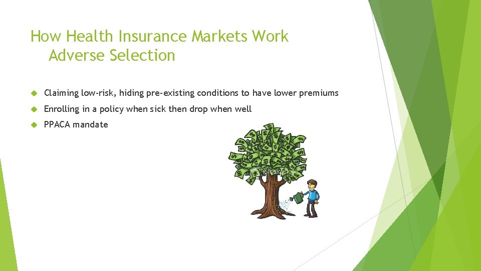 Why Are Those Who Most Need Health Insurance