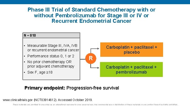 Phase III Trial of Standard Chemotherapy with or without Pembrolizumab for Stage III or