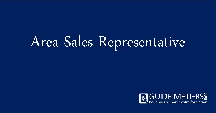 Area Sales Representative 