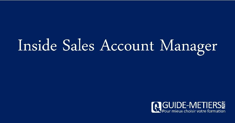 Inside Sales Account Manager 